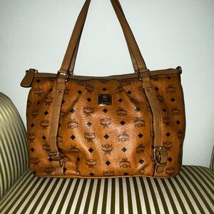 MCM Visetos 2-Way Tote
